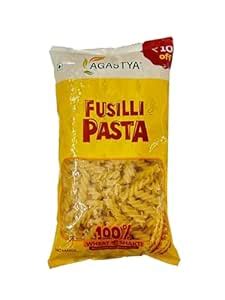 Agastya Fusilli Pasta - 450gm Pack Of 4 : Amazon.in: Grocery & Gourmet ...