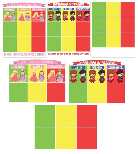 Girls Behaviour Chart 的图像结果