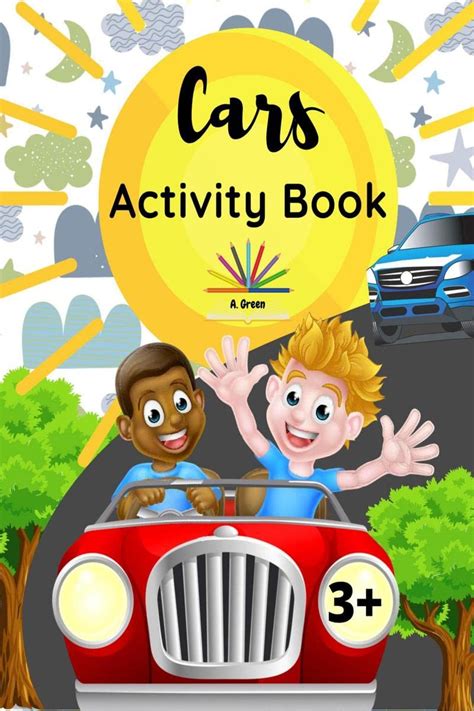 Buy Cars Activity Book: A Fun and Educational Book for Kids with ...
