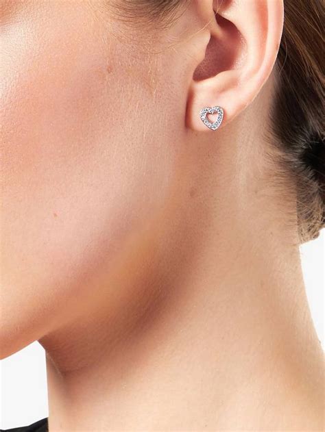 Jools by Jenny Brown Heart Stud Earrings