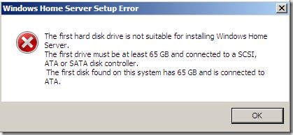 Whoops - It's Silly Error Message Time