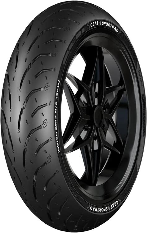 apollo alpha H1 110/70ZR17 54W Steel Belted Radial Tubeless Front Tyre ...