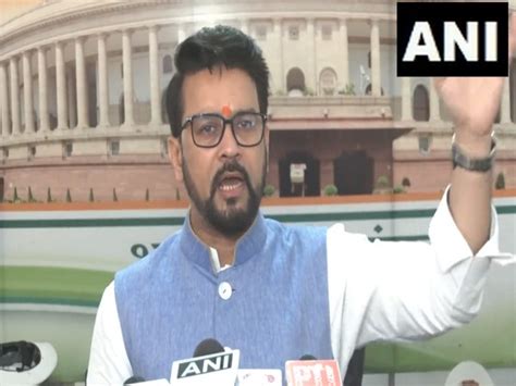 “Congress sowed seeds of hatred in Manipur…”: Anurag Thakur