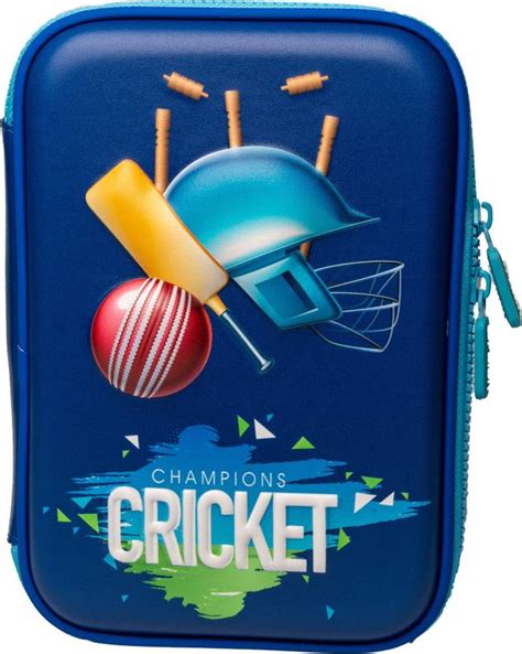 Flipkart.com | OFSIGN Pencil Boxes for Boys Cricket Pencil Pouches Art ...
