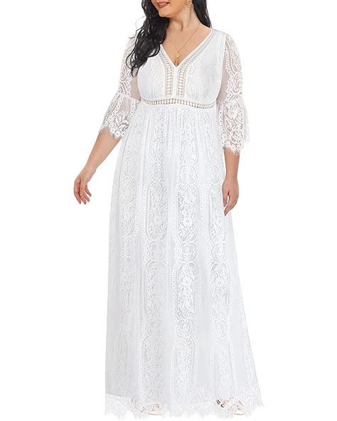 Plus Size Boho Wedding Dress: Stylish and Comfortable Guide for Brides - Honey Brides