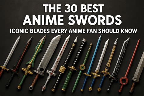 30 Best Anime Swords | Top Legendary Sword Fights in Anime
