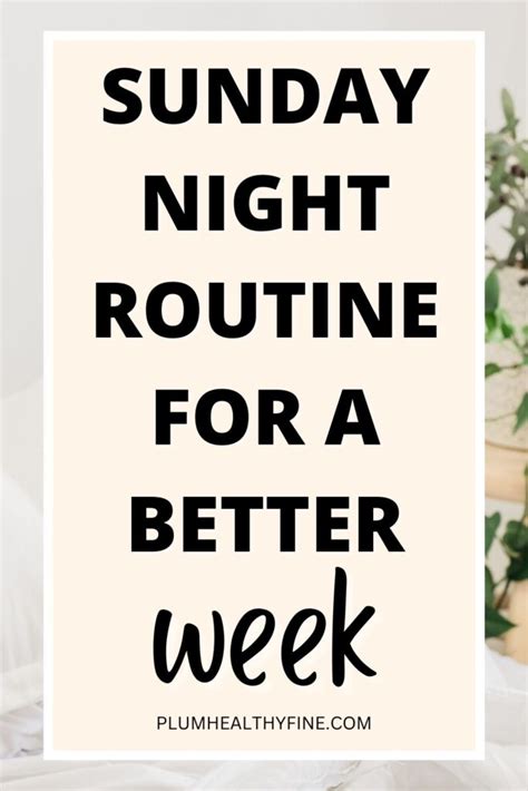 Weekend Night Routine 的图像结果