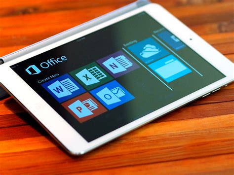 Microsoft Office for iPad apps are free, but it