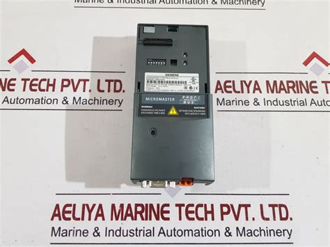 Siemens 6Se6400-1Pb00-0Aa0 Micromaster 4 Profibus Module Ip20 – Aeliya ...