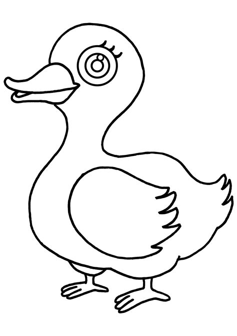Duck Coloring Pages