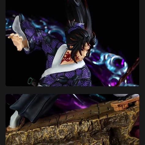 Buy WENCY Demon Slayer Kokushibo Double Headed Carv Action Figure 33 cm ...