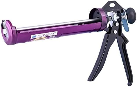 ULTRAFAST Caulking Gun 225mm with Long Trigger for Sealant And Adhesive ...