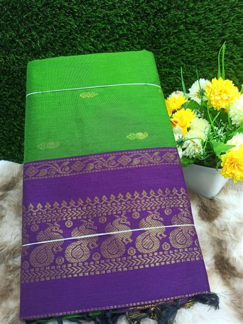 Pure Cotton Silk Saree – Sudarshansarees