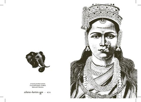 Grußkarte Lakshmi – schoene-karten.com
