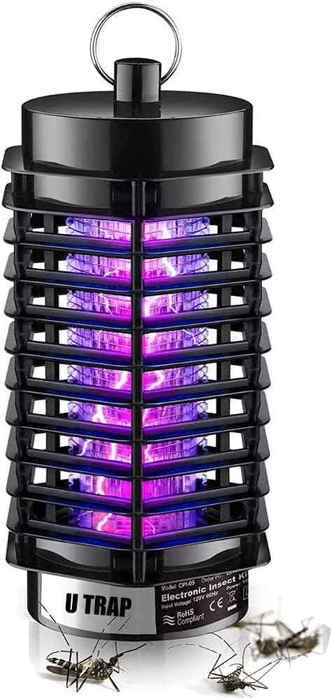 Buy Bug Zapper Indoor, Electric Mosquito Zapper, 4200V High Voltage ...