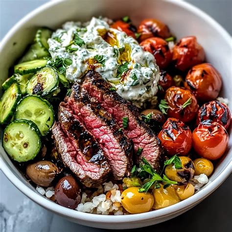 Mediterranean Steak Bowl