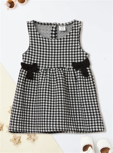 Buy Girls Checked A-line Dress with T-shirt Online at just Rs. 699.0 ...