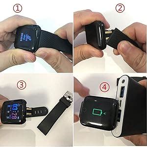 Bouncefit D20 Y68 Fitness Band Smart Watch for Men, Women, Boys, Girls ...