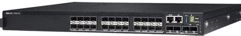 Dell EMC N3224F-ON, 24 × 1GbE SFP + 4 × 10GbE SFP+ + 2 × 100GbE QSFP28 ...