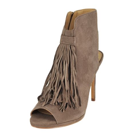 Buy Vince Camuto Abigalla Stone Taupe Womens Side Zipper Size 8.5M at ...