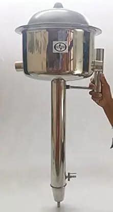 ISKO® Water Distillation Unit 6 liter Double Element Stainless steel ...