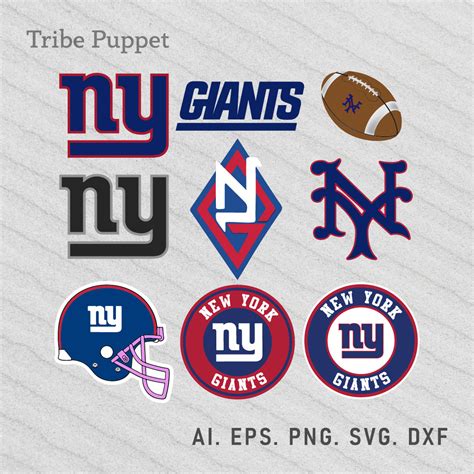 Giants Nfl Logo New York Giants Text Logo 2 Svg, Nfl Svg, Eps, Dxf,