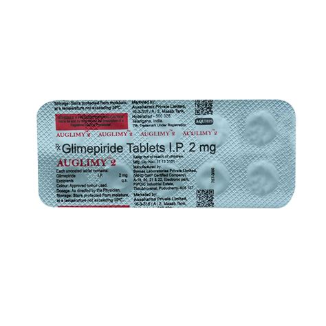 Auglimy 2 Tablet 10's Price, Uses, Side Effects, Composition - Apollo ...
