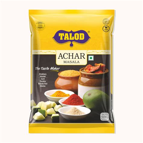 Achar Masala - The Taste Maker, 500 g – Talod Food Products Private Limited
