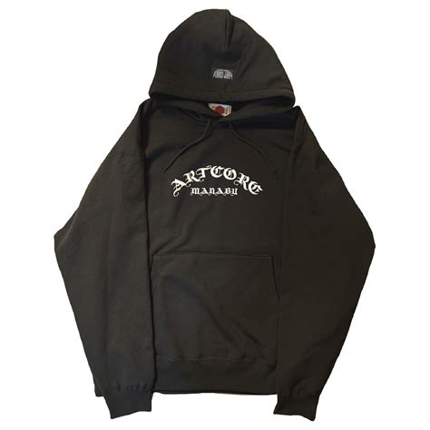 Crow 椿 Hoodie BLACK | ART CORE