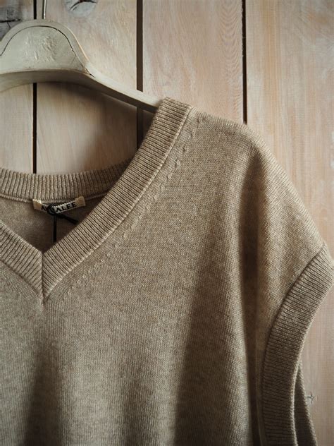【AURALEE】 ” CASHMERE SILK KNIT ” & ” HIGH GAUGE RIB KNIT PANTS ...
