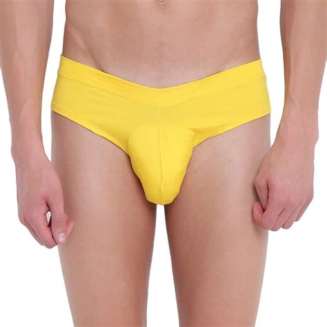 BASIICS by La Intimo Men's Double Stripe Classic Brief Underwear (Pack ...