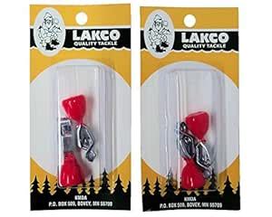 Buy Lakco Depth Finders - Red-Orange - #832 (2 Packs of 2) Online at ...