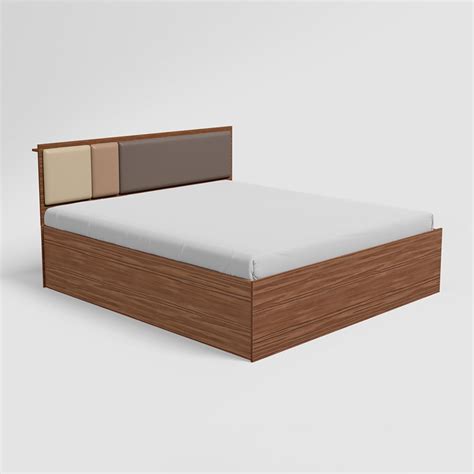 GODREJ INTERIO Trio Morf King Size Engineered Wood Bed with Pull-Out ...