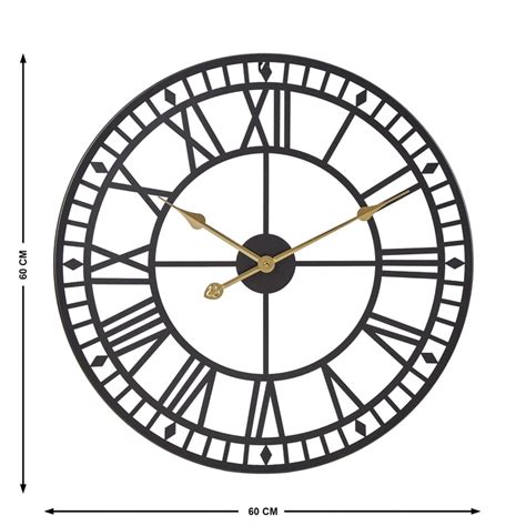 Buy Casablanca Pioneer Metal Wall Clock - 60cm from Home Centre at just ...