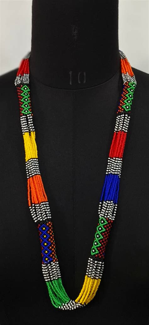 MULTICOLOR JAICO SEED BEAD NECKLACE – dastakaaristore