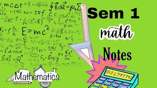 Remedial Mathematics I Best B pharmacy Semester 1 free notes | Pharmacy ...