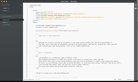 Brackets Editor Tutorial 的图像结果