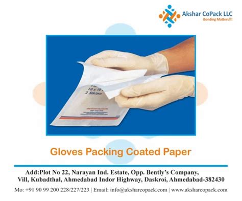 Kraft Paper - Medical Gloves Packaging Poly Coated Paper Manufacturer ...