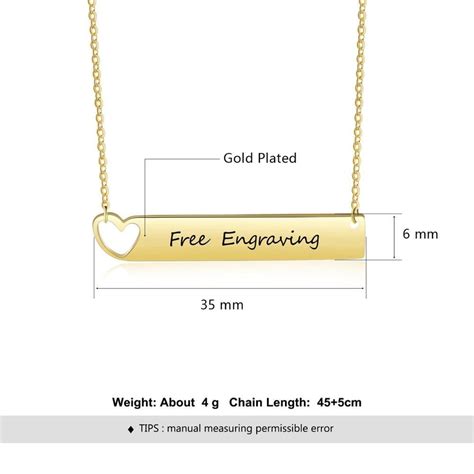 CUSTOM NAME ENGRAVED NAME PLATE NECKLACE – Artsy Store
