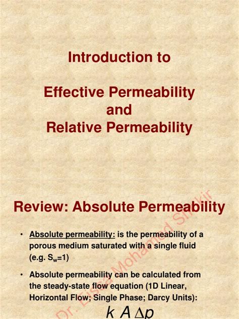 Image result for Relative Permeability