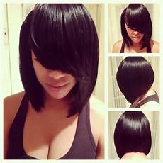 Sew In Weave Bob Hairstyles With Bangs by 40 Chicest Sew In Hairstyles For Black Sew In Weave Bob Hairstyles With Bangs