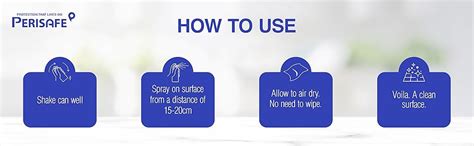 PERISAFE Zero Touch Multipurpose Sanitizing Spray - 50 ML (1) : Amazon ...