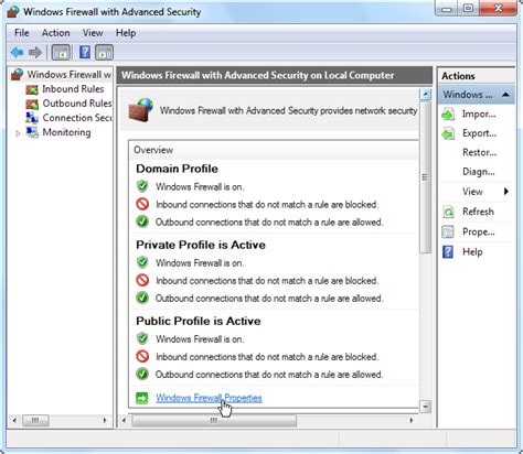 Image result for Windows Firewall Rules