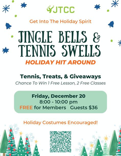 🎾 Jingle Bells & Tennis Swells 🎄🎶, 5200 Campus Drive, College Park, MD ...