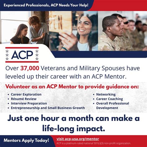 Experienced professionals, ACP needs your support! | American Corporate Partners (ACP)