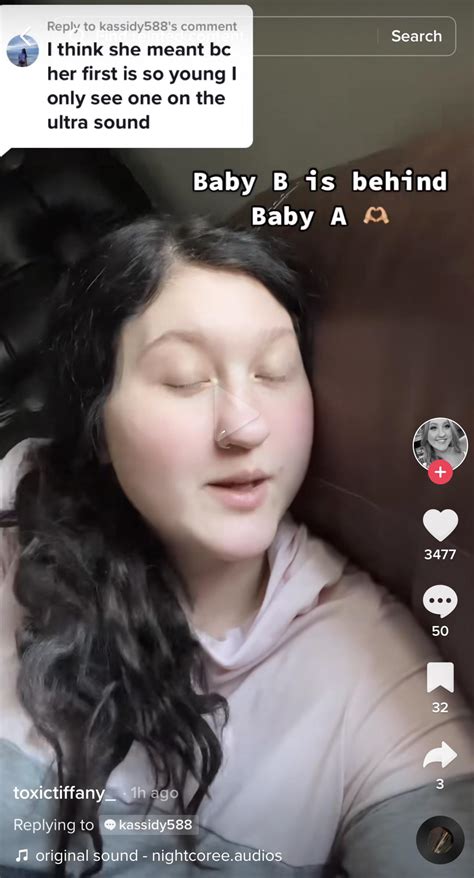 ToxicTiffany pregnant with twins. her daughter is 6 months old. The father is not her daughters ...