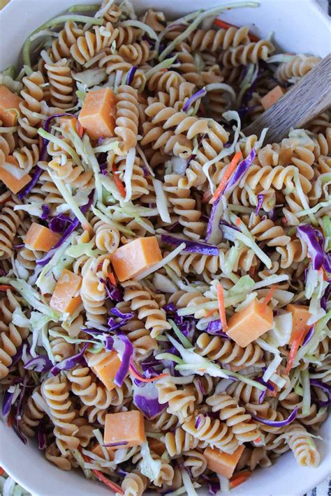 Easy 4 Ingredient Pasta Salad (High Protein, High Fiber) - The Balanced ...