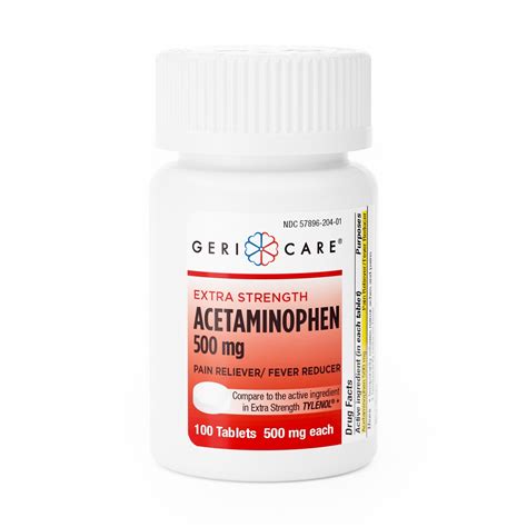 McKesson Geri-Care Acetaminophen 500 mg tablets