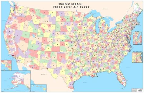 Image result for 2 Digit Zip Code Map