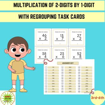 Image result for Multiply Two-Digit by One Digit New Groups